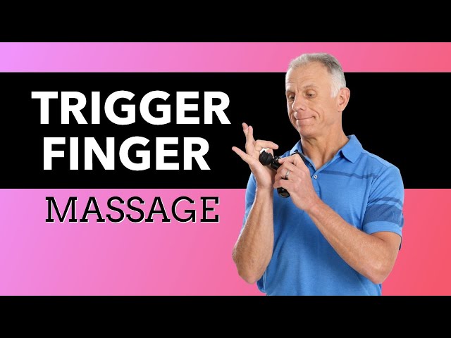 How to Use a Massage Gun for Trigger Finger Relief