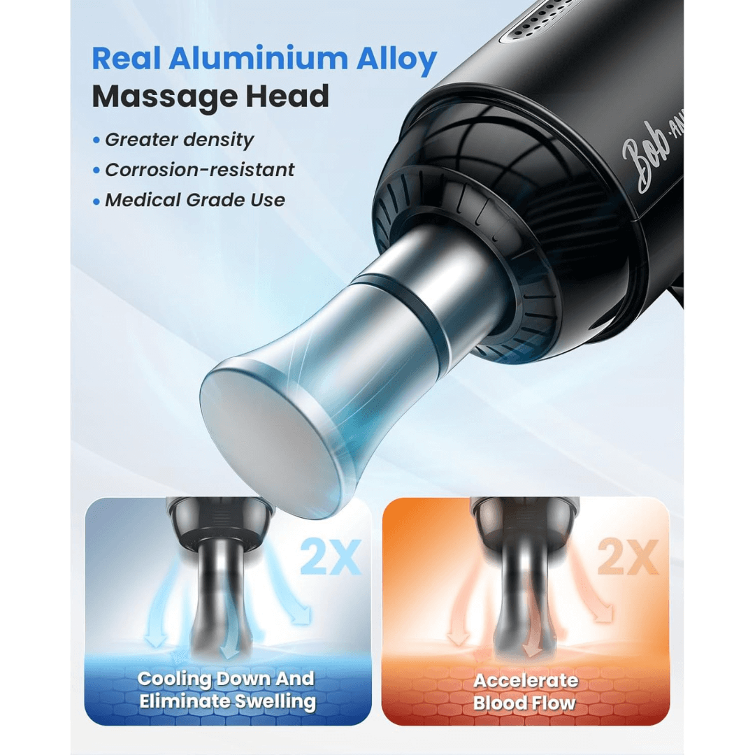 Bob and Brad T2 Max Massage Gun with Metal Head