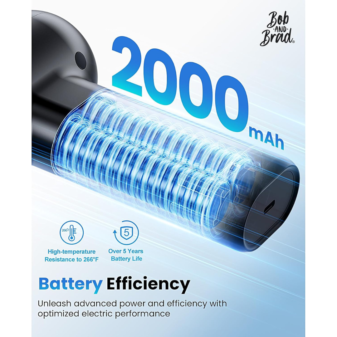 Bob and Brad C2 Max Massage Gun with Metal Head