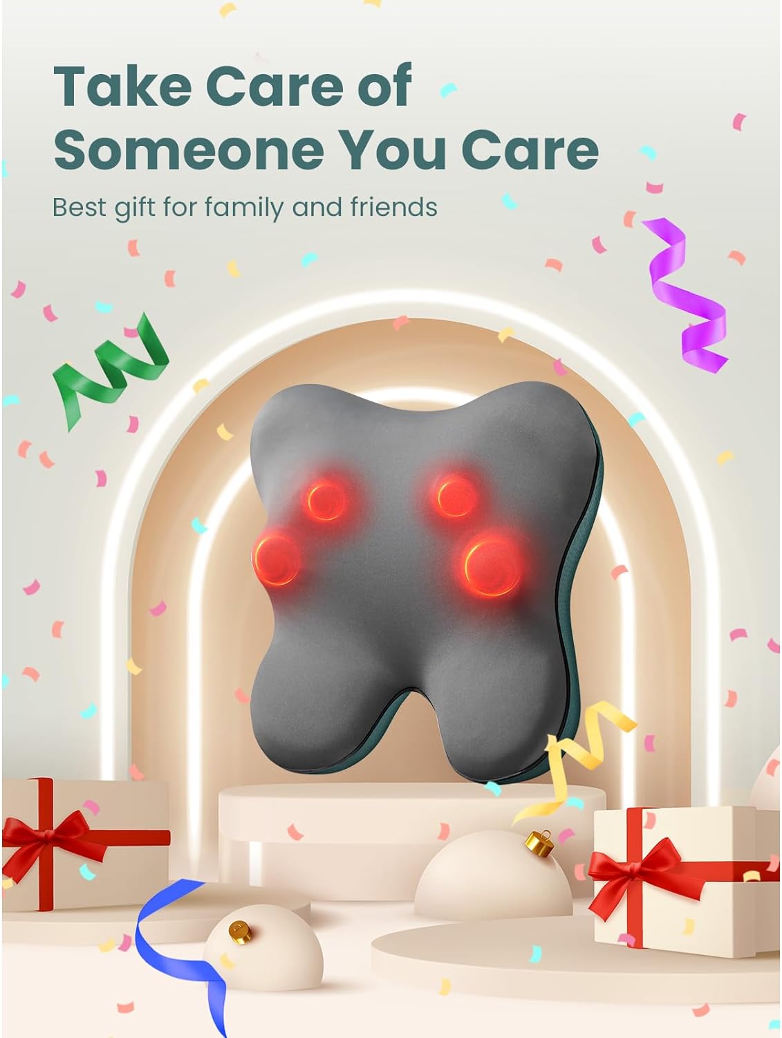 BOB AND BRAD EZBack Massager with Heat