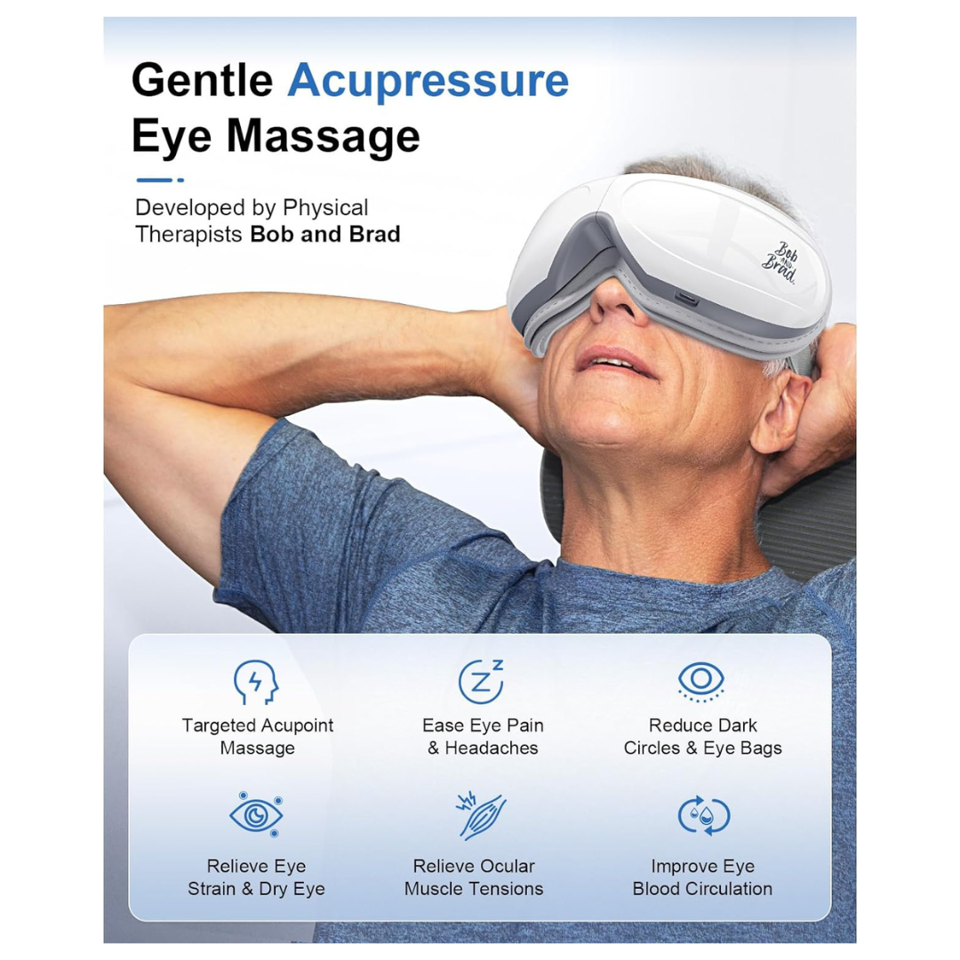 Bob and Brad EyeOasis 2 Plus Eye Massager with Remote