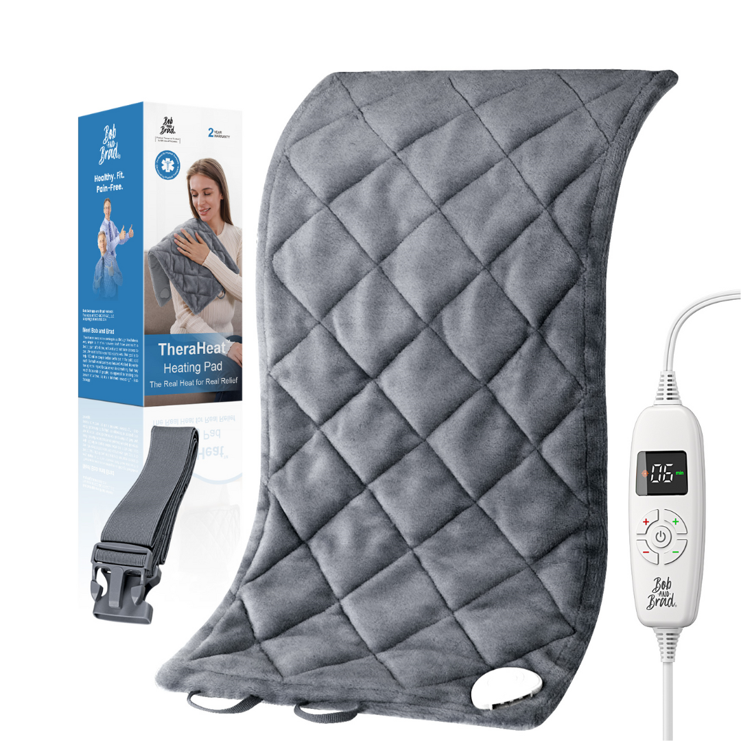 Bob and Brad Weighted Heating Pad- Gray