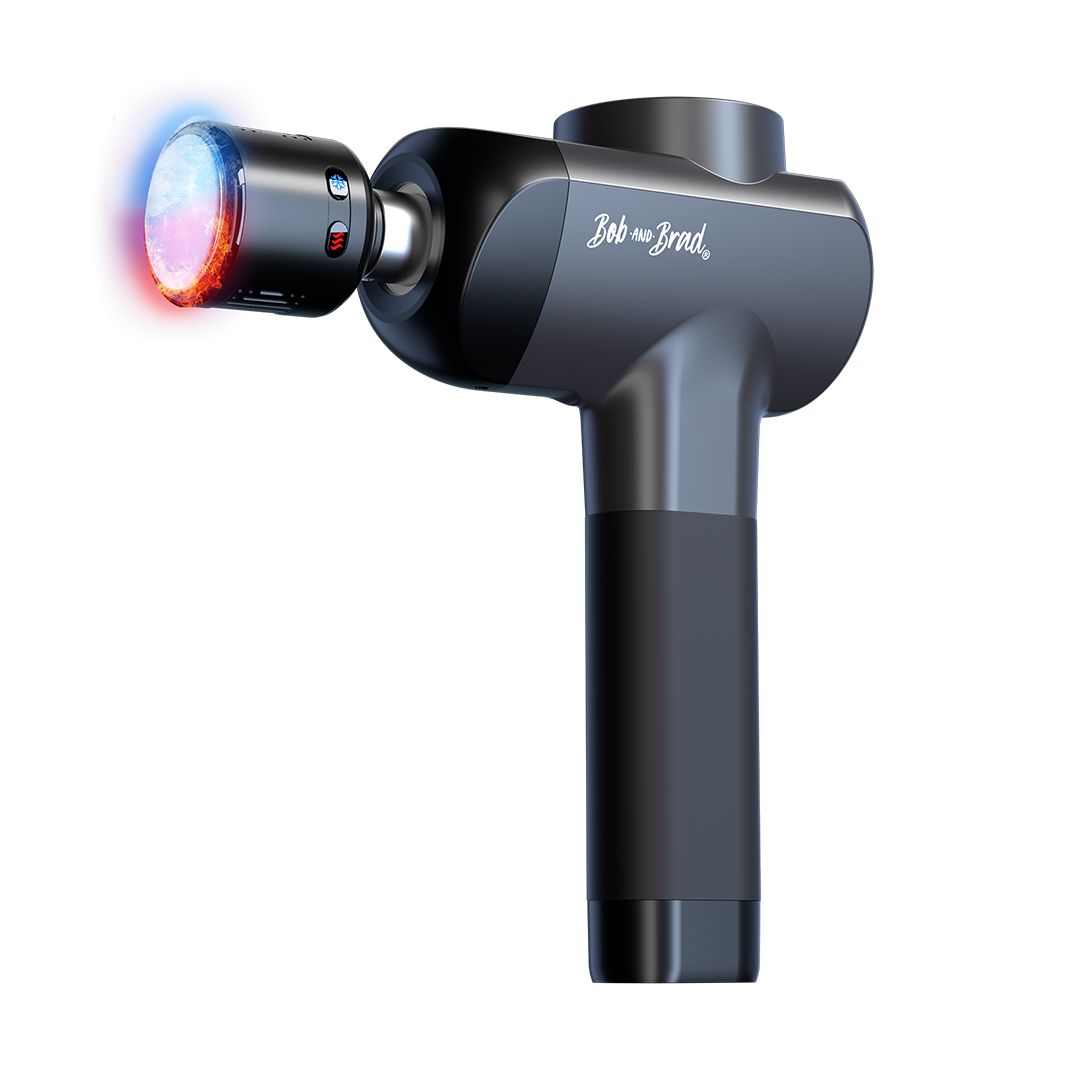 Bob and Brad X6 Pro Max Massage Gun with Heat-Cold and Metal Head Therapy