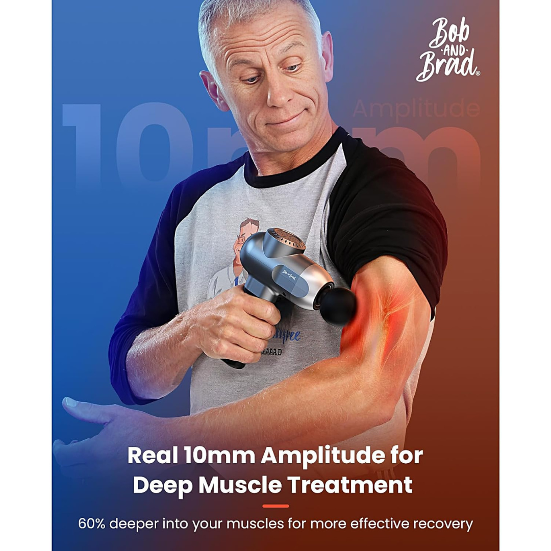 Bob and Brad C2 Pro Massage Gun with Heat and Cold Therapy